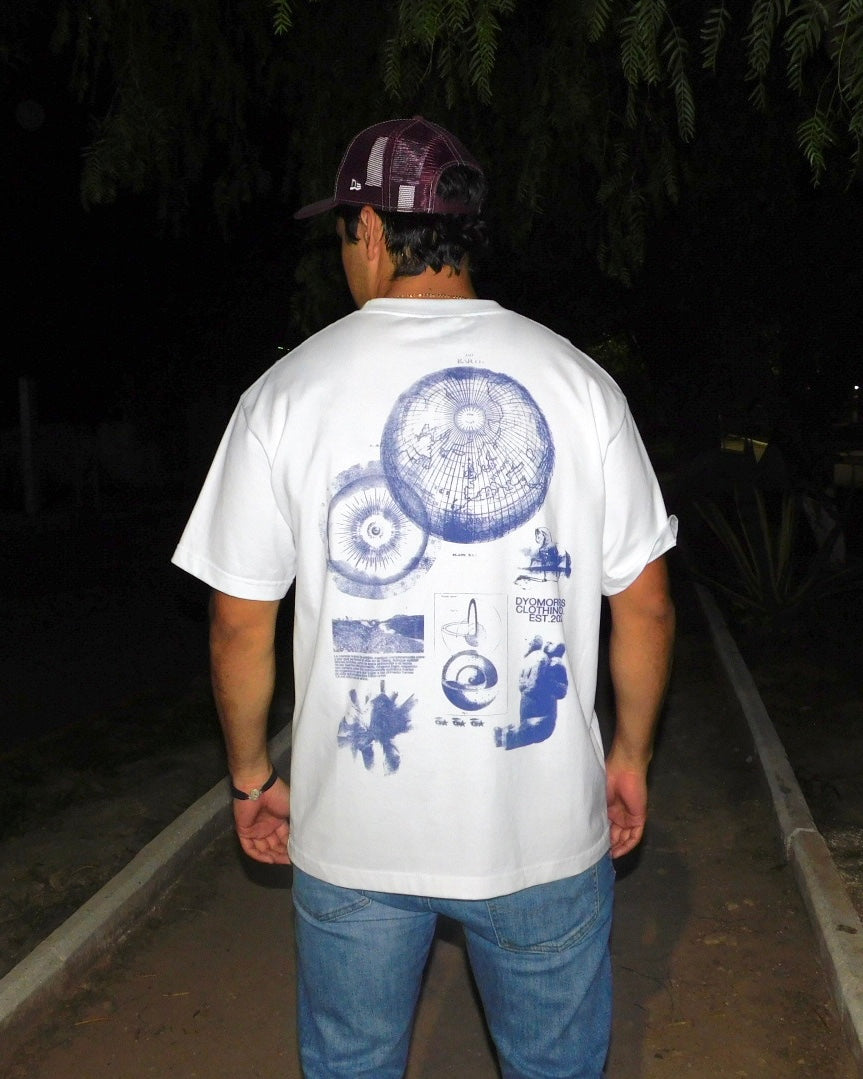 LA VIDA ES UNA MI**** MARAVILLOSA WHITE TEE