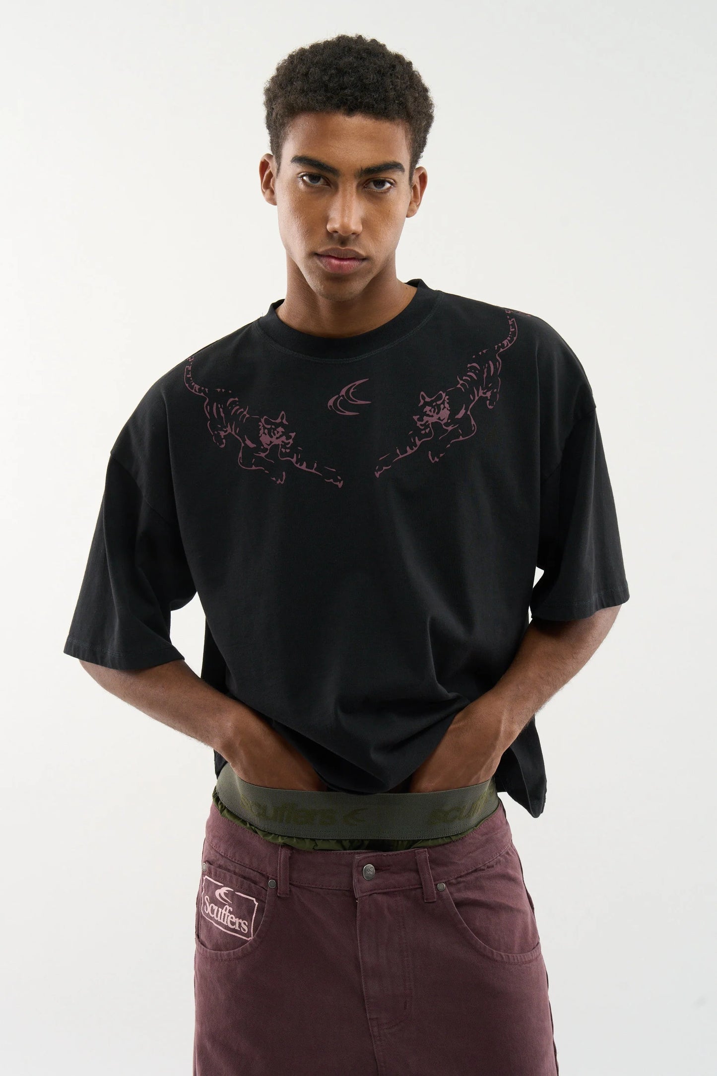 TIGER BLACK T-SHIRT