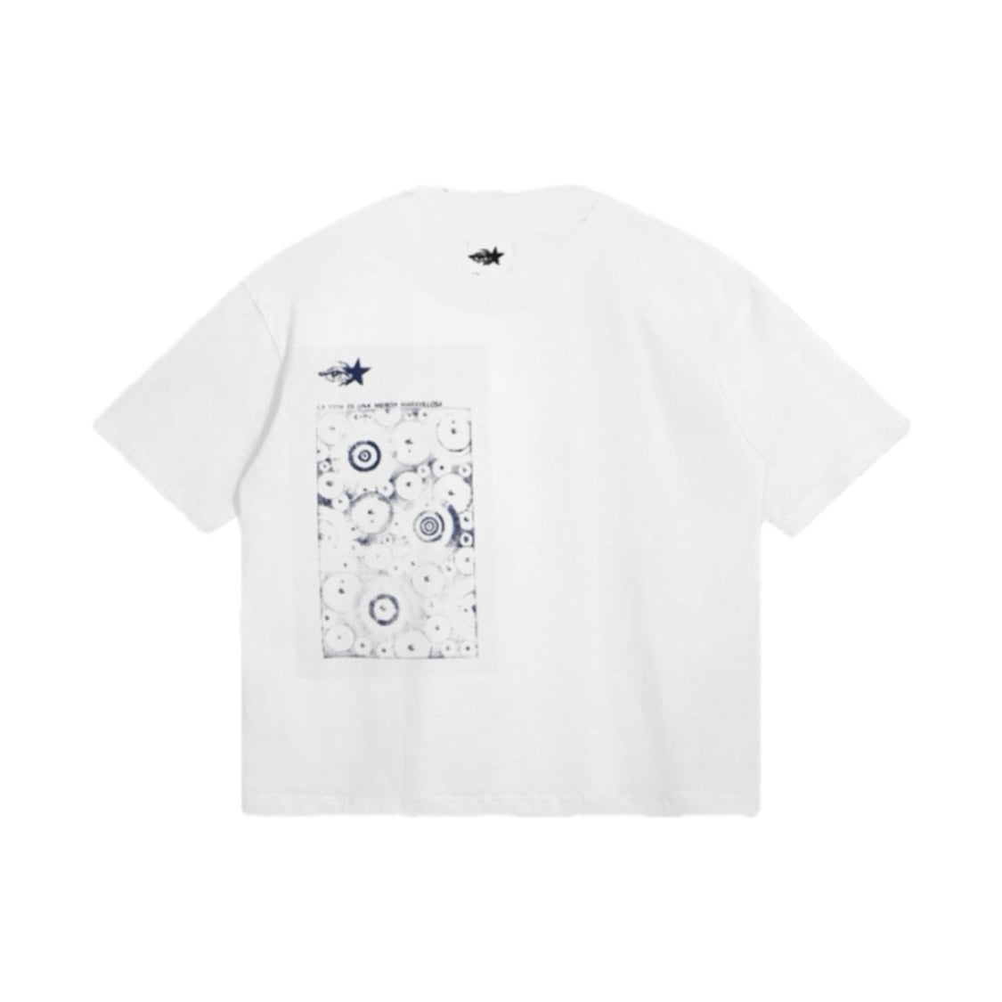 LA VIDA ES UNA MI**** MARAVILLOSA WHITE TEE