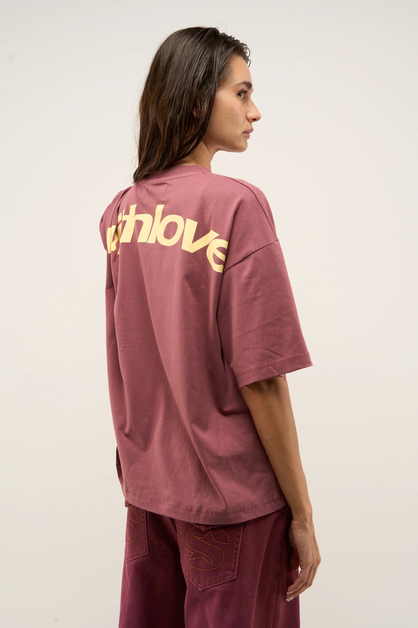 SIGN BURGUNDY T-SHIRT