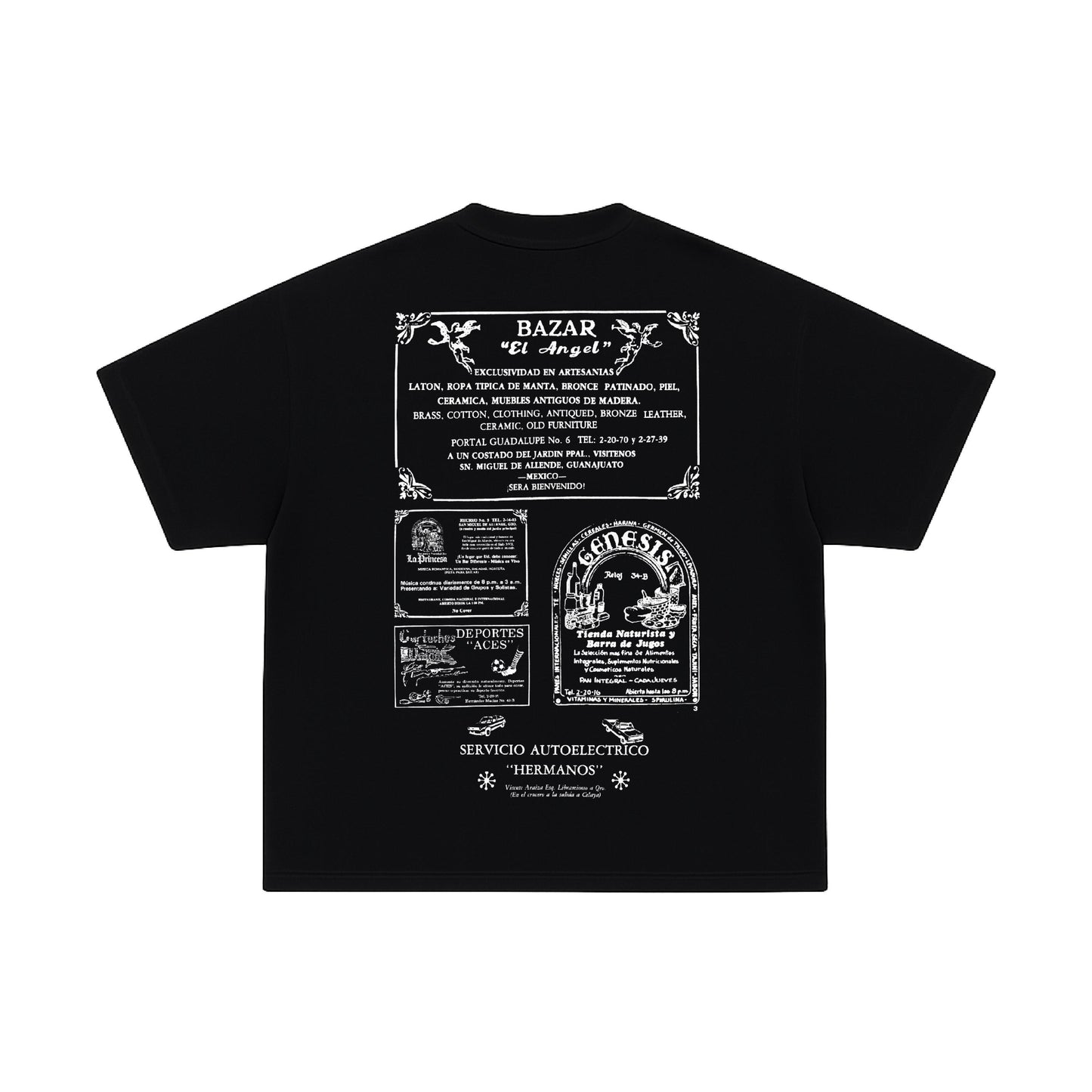 LA VIDA ES UNA MI**** MARAVILLOSA BLACK TEE