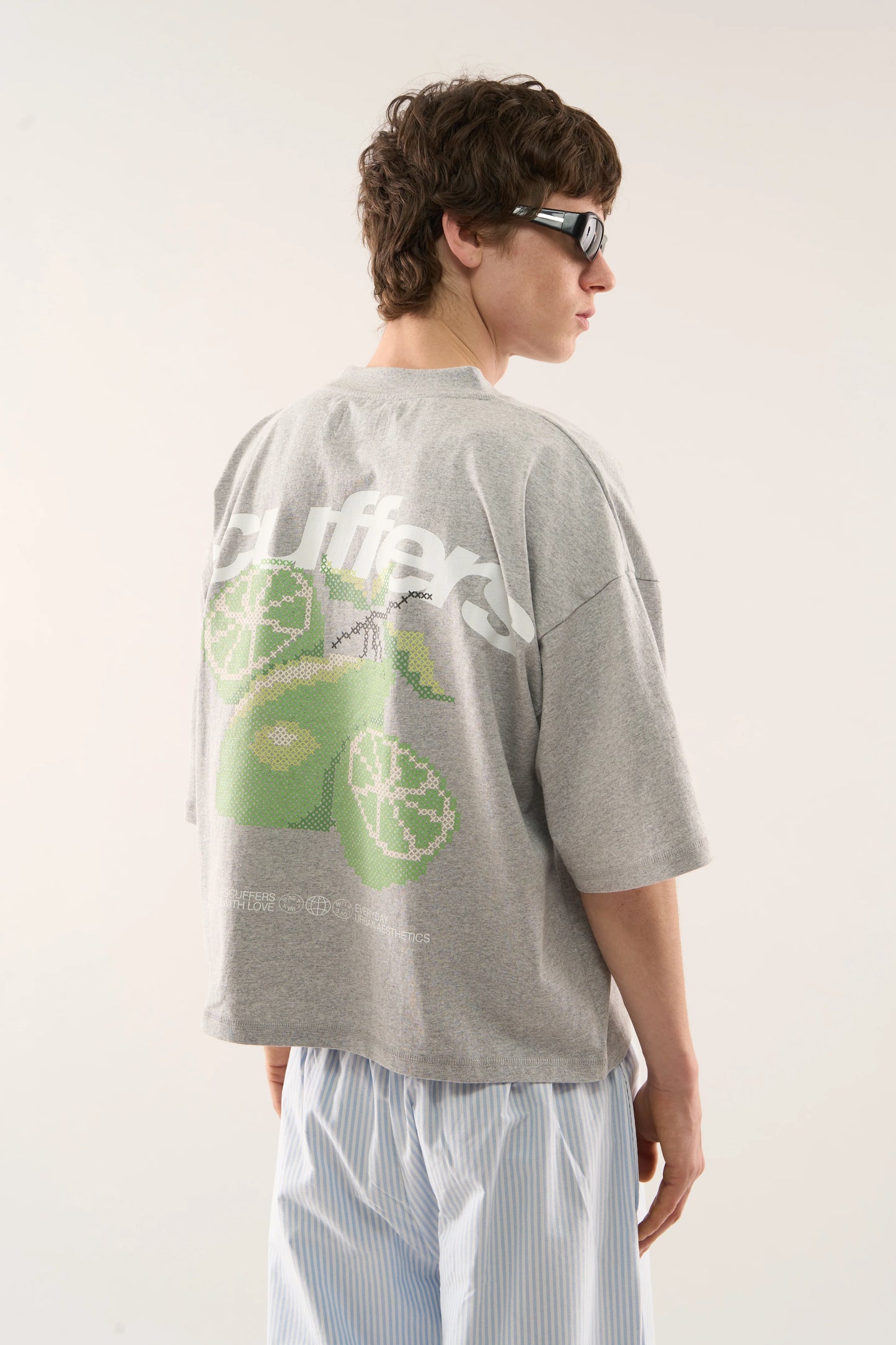 SICILIA LIGHT GREY T-SHIRT