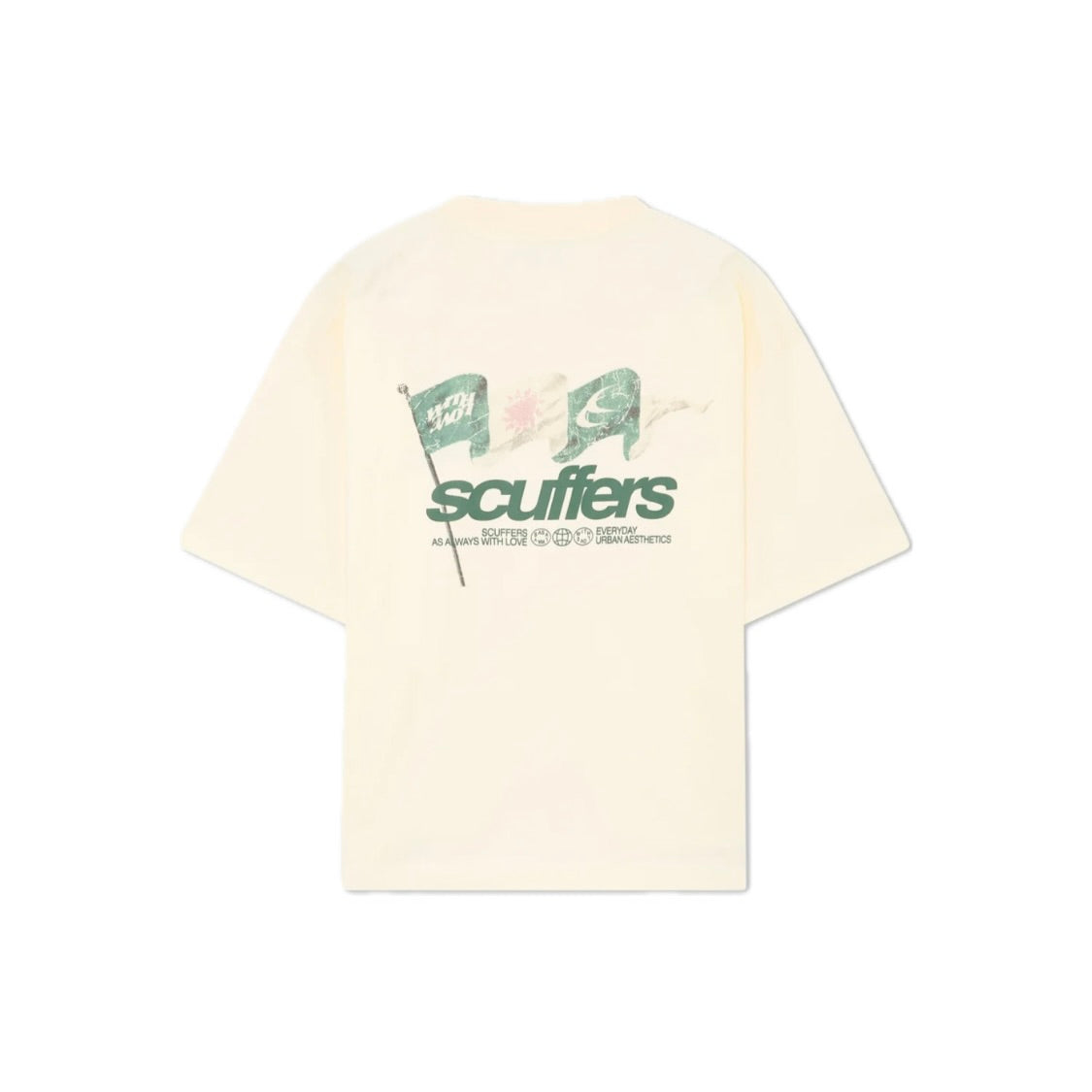 CAPTAIN ECRU T-SHIRT