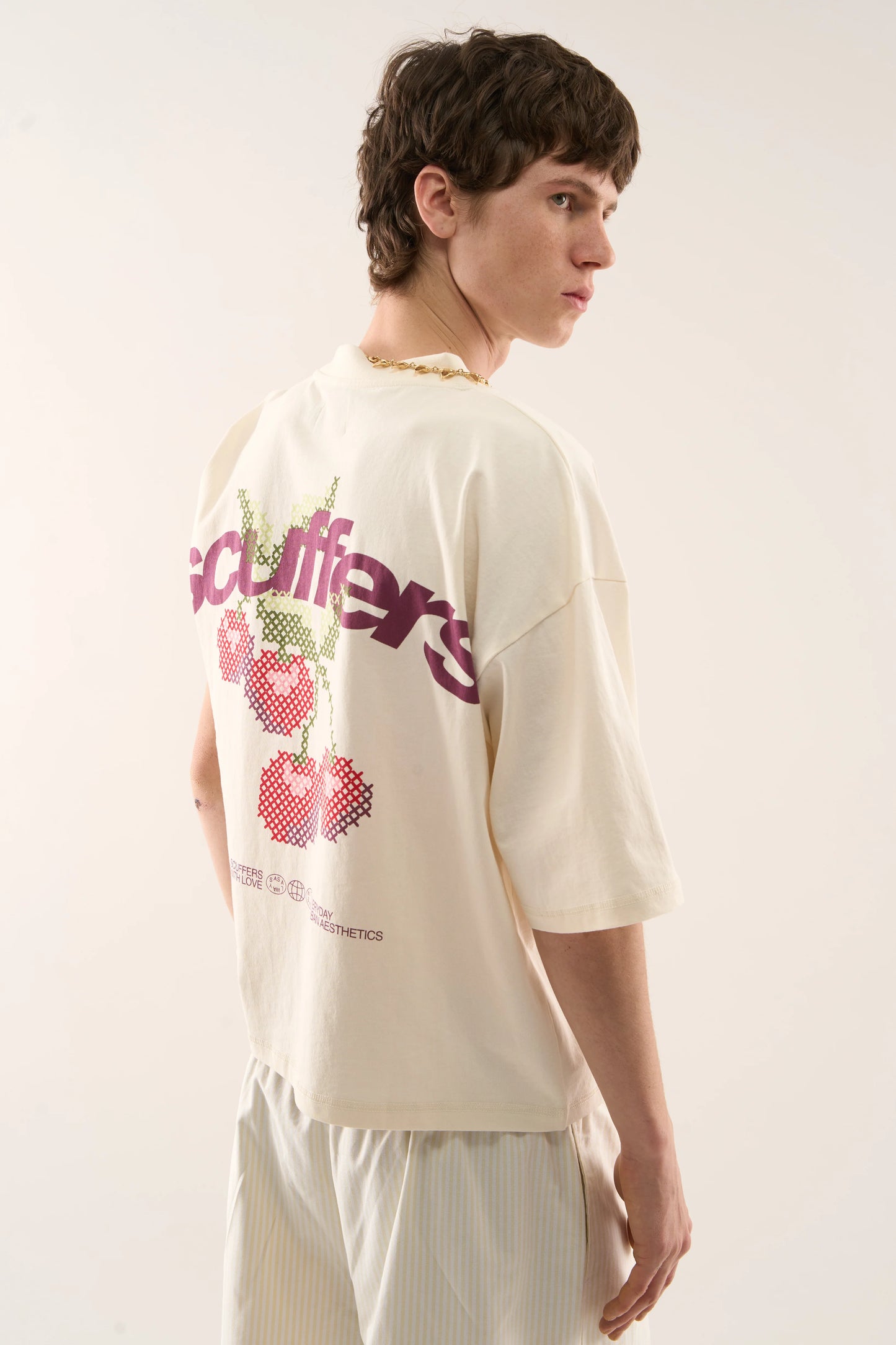 SICILIA ECRU T-SHIRT