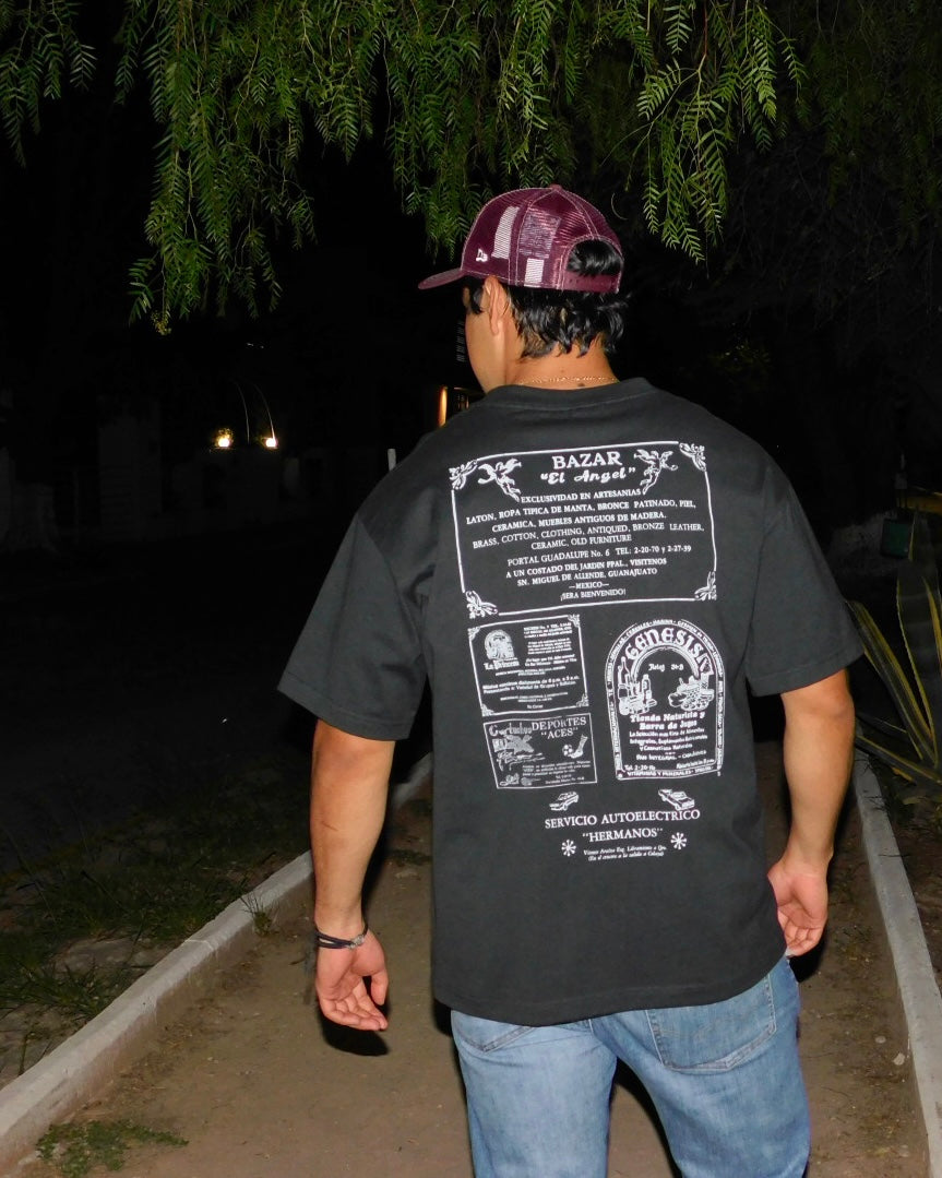 LA VIDA ES UNA MI**** MARAVILLOSA BLACK TEE