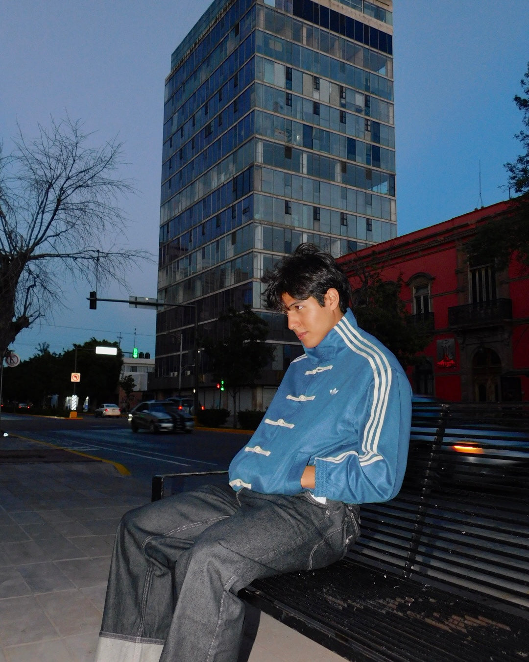 CHINESE NEW YEAR JACKET BLUE