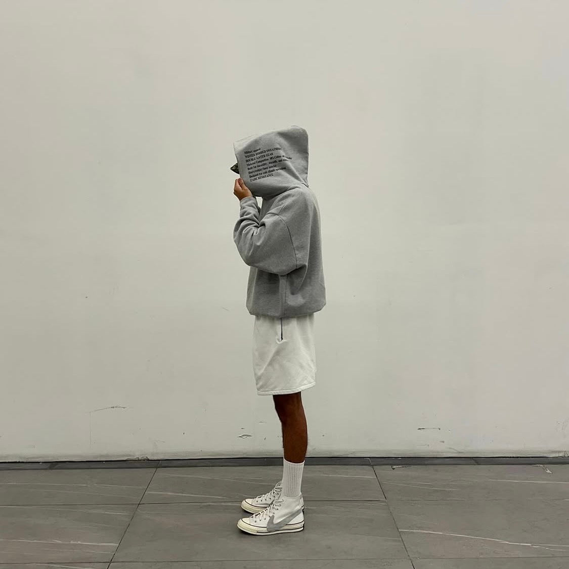 DOUBLE LAYER HOODIE