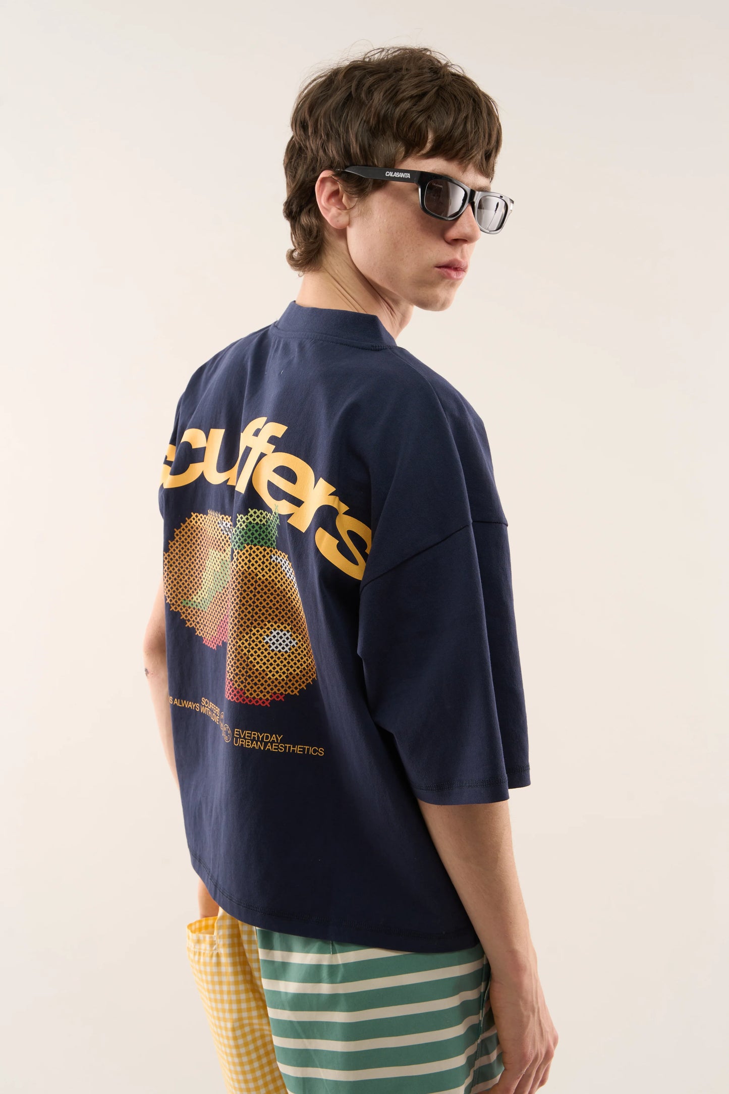 SICILIA NAVY T-SHIRT