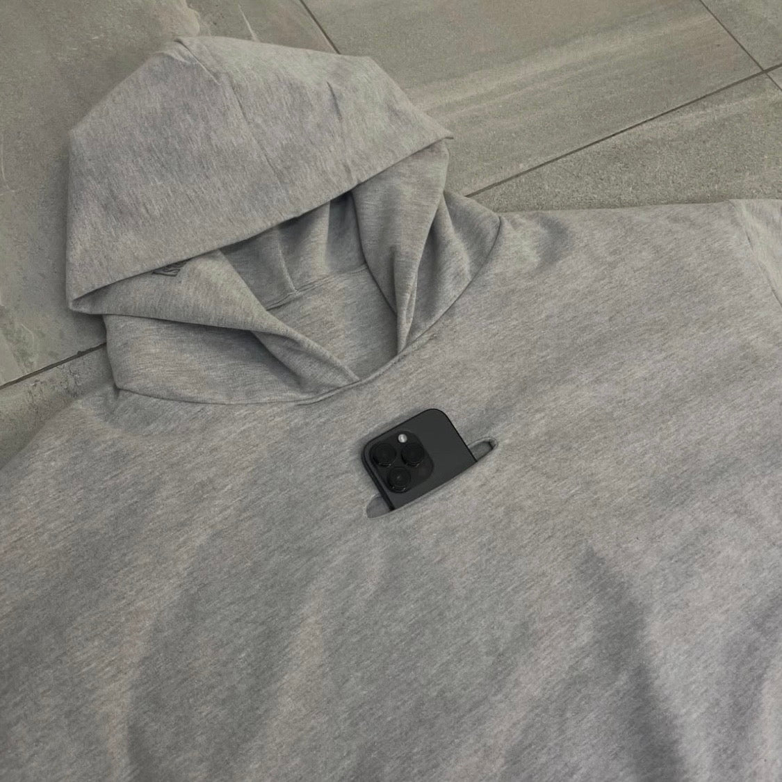 DOUBLE LAYER HOODIE
