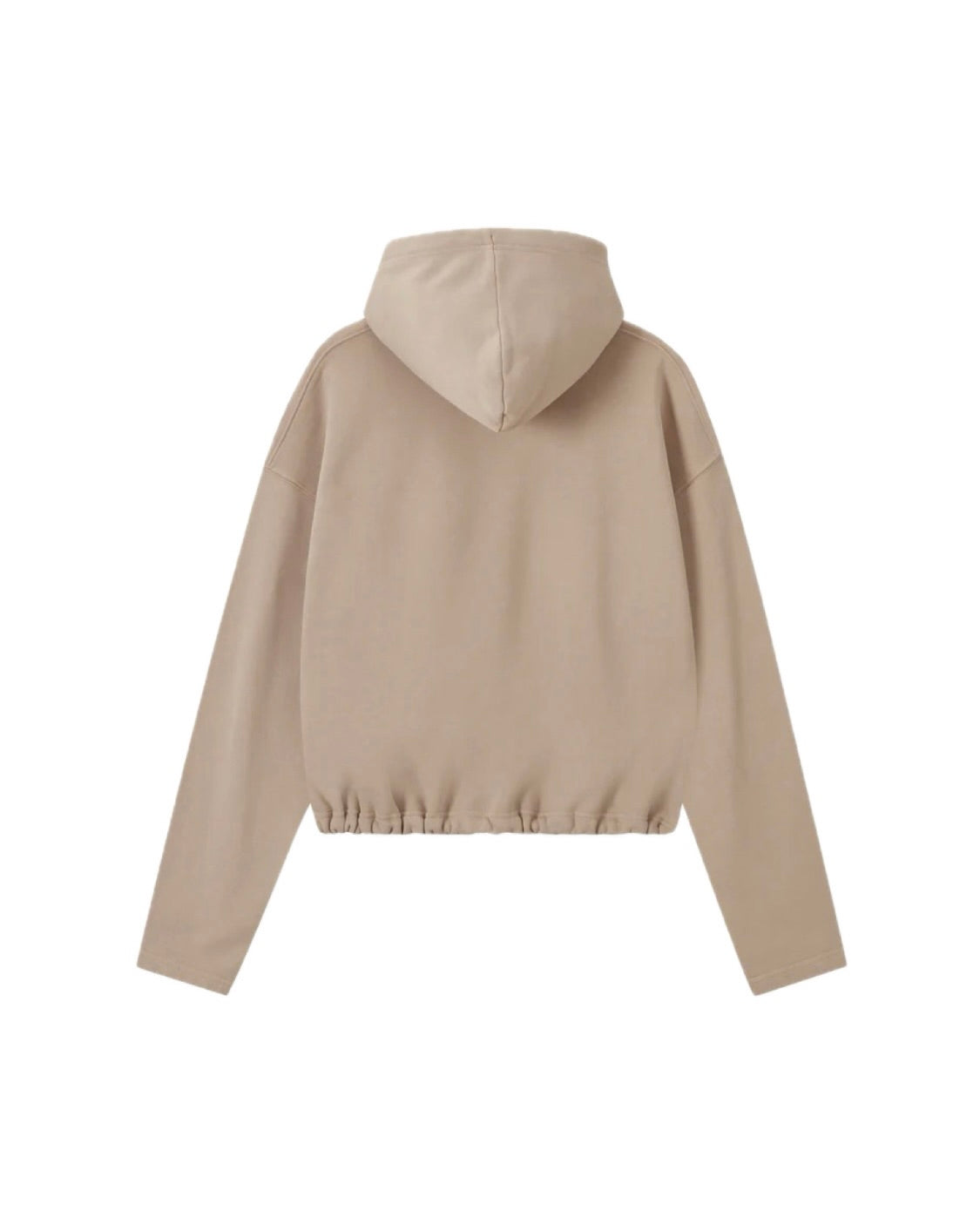 OVAL HOODIE BEIGE